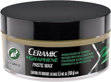 Turtle Wax 53737 Hybrid Solutions Ceramic Patent-Pending Graphene Paste Wax (5.5 oz, Black.