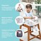 J.L. Childress Disney Baby by Disposable Restaurant High Chair Cover Individually Wrapped for Travel Convenience, Mickey and Minnie, 12 Count.