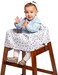 J.L. Childress Healthy Habits by Disposable Restaurant High Chair Cover Individually Wrapped for Travel Convenience, Stars/Hearts/Arrows.