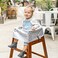 J.L. Childress Healthy Habits by Disposable Restaurant High Chair Cover Individually Wrapped for Travel Convenience, Stars/Hearts/Arrows.