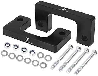 X AUTOHAUX 1 Inch Front Leveling Lift Kit Suspension Spring Strut Spacer Lift Spacers for Chevrolet Silverado 1500 for GMC 1500 2007-2019.