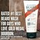 Duke Cannon Supply Co. Big Bourbon Beard Wash, 177ml, Oak Barrel Scent - Made with Plant-based Ingredients to Strengthen, Rejuvenate, Soften and Condition.