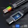ZOOAUX USB C Splitter, Dual USB C Headphone and Charger Adapter, 2-in-1 Type C Audio Dongle Cable with PD 60W Fast Charging Support Call Music for Pixel 4 3 XL, Galaxy S23 S22 S21, Xperia.
