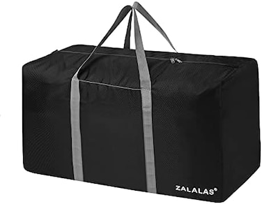 ZALALAS Travel Duffle Bag,96L Extra Large Duffel Bag Lightweight,Waterproof Duffel Bag for Men Women,Black.
