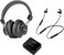 Avantree D4169 Dual Wireless HeadphonesEarbuds Set for TV Watching with Bluetooth Transmitter, Personalized Volume Control, Plug-n-Play, No Audio Delay.
