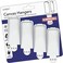 Crebri Canvas Hangers for Walls - Painting Hangers, Removable Wall Art Hanger (4 Hooks, 8 StripsHolds up to 18 x 24" canvases 3-4 lbs.