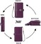 SENDEFN Wallets for Women Genuine Leather Credit Card Holder with RFID Blocking Large Capacity Wristlet.