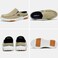 OrthoComfoot Men's Orthopedic Slip-On Loafers Walking Shoes with Arch Support: Casual Plantar Fasciitis Slippers for Flat Feet, Comfortable Orthotic Shoes for Foot and Heel Pain Relief.