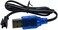 Blomiky 2 Pack 3. 7V USB Charger Cable with SM-2P Plug Connector for Mini RC Amphibious Stunt Car Boat Trucks 1S Li-ion and Li-Po Battery / 3. 7V USB 2.