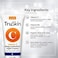TruSkin Vitamin C Night Cream, Collagen Supporting Blend with Cocoa Butter, Vitamin B5, Botanical Essential OilsOrganic Aloe Vera for Anti Aging, Brightening and Firming Skin, FaceNeck, 2 Fl Oz.