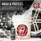 Adam's Polishes Graphene Shampoo 16oz - Ceramic Coating Infused Car Wash Soap - Powerful CleanerProtection In One Step - pH Neutral, High Suds For Foam Cannon, Foam Gun, Or Detailing Bucket.