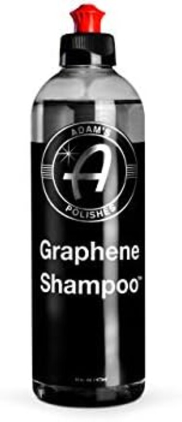 Adam's Polishes Graphene Shampoo 16oz - Ceramic Coating Infused Car Wash Soap - Powerful CleanerProtection In One Step - pH Neutral, High Suds For Foam Cannon, Foam Gun, Or Detailing Bucket.