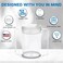 Providence Spillproof 12oz Adult Sippy Cup with Handles - Independence Sip Cups for Adults with Limited Mobility - Handicap Cups for Elderly Care - Made in the USA - PSC 50 - 1 Pack.