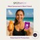SPOTMYUV 16-Pack UV Stickers for Sunscreen with Patented Dermatrue SPF Sensing Technology.
