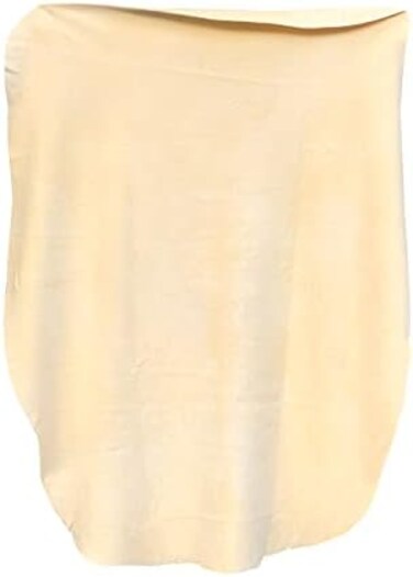 SHEEPSKIN ELITE Chamois Drying Cloth Car Drying Towel Real Leather Super Absorbent Fast Drying Natural Chamois Car Wash Cloth Accessory (5 sq ft.
