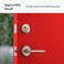 Level Home Inc Level Lock Smart Lock, Keyless Entry, Smartphone Access, Bluetooth Enabled, Works with Apple HomeKit - Satin Nickel.