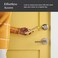 Level Home Inc Level Lock Smart Lock, Keyless Entry, Smartphone Access, Bluetooth Enabled, Works with Apple HomeKit - Satin Nickel.