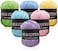 N/A/ 6 Rolls Large Yarn Skeins Assorted Colors Crochet Yarn, Acrylic Yarn Skeins, Acrylic Soft Yarn Perfect for Any Knitting Crochet and Crafts Mini Project.