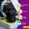 LICKIMAT Classic Dog Slow Feeders, Lick Mat, Boredom Anxiety Reduction; Perfect for Food, Treats, Yogurt, Peanut Butter. Fun Alternative to Slow Feed Dog Bowl. (GreenTurquoise, SootherBuddy.