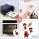 Auihiay 25 Sheets White Printable Shrink Plastic Sheets, Shrink Films Papers for Inkjet Printer Kids DIY Crafts Easter Ornament, 8. 3 x 11. 6 inch / 21 x 29. 5 cm.