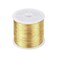 MIKIMIQI 328Ft Jewelry Wire Craft Wire 26 Gauge Tarnish Resistant Jewelry Beading Wire Copper Beading Wire for Jewelry Making Supplies and Crafting, 0. 4mm X 100m (Gold.