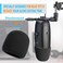YOUSHARES Blue Yeti X Shock Mount with Pop Filter, Alloy Shockmount with Foam Windscreen Reduces Vibration and Shock Noise Matching Boom Arm Mic Stand, Designed for Blue Yeti X Microphone.