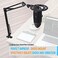 YOUSHARES Blue Yeti X Shock Mount with Pop Filter, Alloy Shockmount with Foam Windscreen Reduces Vibration and Shock Noise Matching Boom Arm Mic Stand, Designed for Blue Yeti X Microphone.