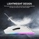 XINMENG Wireless Gaming Mouse Lightweight Honeycomb Design 3200 DPI Rechargeable Gaming Mouse with 16 Rainbow Backlit, USB Receiver,Compatible with PC Gamers and Xbox and PS4 Users.