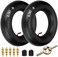 FVRITO 4. 80/4. 00-8 480/400-8 Replacement Inner Tire Tube For Mowers Hand Trucks Dolly Wheelbarrows Generator Mini Bike Go Kart Carts TR87 Angled Valve Stem 2 Pack.