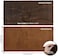 moonster Genuine Leather Sheets for Crafts, Tooling Leather Sheet 12" x 24" - Full Grain Brown Buffalo Leather Fabric, Leather Crafting Kit, Veg Tan Leather for Leather Craft with 36" Leather Cord.