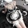 mzenuop BABKAS, Maid Dresses Halloween Maid Outfit Cosplay Sweet Classic Lolita Apron Maid Dress with Socks.