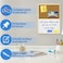 OWLKELA Dry Erase Cork Board 16. 5"x12. 6", Notice Pin Board, Memo Board, Vision Board, Bulletin Board for Office, Classroom or Home, Mounting Hardware and Push Pins Included, Wooden Frame.