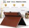 ZtotopCases Case for iPad Pro 13 Inch 2024, Premium PU Leather Lightweight Business Cover with Automatic Sleep/Wake for iPad Pro 13 Inch 7th Generation Tablet, Brown.