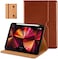 DTTO Case for iPad Pro 11 Inch 4th/3rd/2nd/1st Generation 2022/2021/2020/2018,Premium PU Leather Folio Stand Cover with Hand Strap,Fit iPad Air 4/5 - Auto Wake/Sleep,Multiple Viewing Angles, Brown.