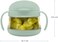 Ubbi Pearhead Ubbi Tweat No Spill Snack Container for Kids, BPA-Free, Toddler Snack Container, SageBlue.