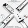 KCOLVSION 1 Pair 22 Inch 260 Lb Capacity Heavy Duty Drawer Slides(with Stainless Screws,Side Mount Undermount Full Extension 3 Fold Ball Bearing Stainless Steel Hardware Drawer Rails.