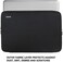 Hsmienk Laptop Sleeve 15. 6 Inch, Durable Shockproof Protective Cover Flip Case Briefcase Carrying Computer Bag Case Compatible with 15. 6 Inch HP, ASUS, Lenovo, Acer, Notebook, Computer, Black.