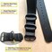 Lijinlan Strap Compatible with Casio G-Shock, Men Nylon Replacement Watch Band for G-Shock DW5600/GWM5610/DW6900/DW9052/GW100/GA100/GD120/GA400.