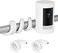 حامل ALERTCAM المرن القابل للالتواء (عبوة من قطعتين) لكاميرا Ring Stick Up، كاميرا Ring الداخلية (الجيل الأول)، حامل مرن ذو رقبة معقوفة لتثبيت الكاميرا في أي مكان بدون أدوات - أبيض.