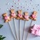 HOPELF 25PCS Dowel Rods Wood Sticks Wooden Dowel Rods - 1/4 x 6 Inch Unfinished Bamboo Sticks - for Crafts and DIYers.