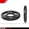 JFIT Olympic 2" Cast Iron Grip Plate OR 2" Rubber Bumper Plates for Barbell - Singles OR Pairs - 6 Weights Available (2. 5lbs to 45lbsPlates for Strength Training, Weightlifting, Bodybuilding.