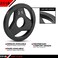 JFIT Olympic 2" Cast Iron Grip Plate OR 2" Rubber Bumper Plates for Barbell - Singles OR Pairs - 6 Weights Available (2. 5lbs to 45lbsPlates for Strength Training, Weightlifting, Bodybuilding.