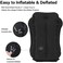 Kimiandy Inflatable Travel Pillow for Airplane, Neck Air Pillow for Sleeping to Avoid Neck and Shoulder Pain, Support Head and Lumbar, Used for Airplane, Car, Bus and Office (Black.