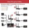 Mirabox Wireless HDMI Extender Kit Supports 1080P Full HD 656FT/200m Wireless HDMI Transmitter and Receiver with HDMI Loop-Out and IR Remote Control for DSLR Camera Projector Laptop Church Home Office