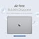 skoko [4 in 1 Full Body Protector Skin Film Compatible with MacBook Air 13 Inch 2021 M1 (A2337, Bubble Free,Similar to Screen Protector TPU Matte Film, Cover, Skins, Decals,Sticker.