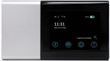 MIGHTYWIFI Travel Global WiFi Hotspot Portable Internet Router,Lowest Price for US Europe Asia France Japan Korea Singapore China HK Int'l Mobile Wireless Device No SIM Card (5GB US or 1GB Global*.