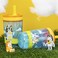 طقم أكواب Zak Designs Bluey Kelso سعة 15 أونصة، غطاء لولبي مانع للتسرب وخالٍ من مادة BPA مع ماصة مصنوع من البلاستيك والسيليكون المتين، حزمة مثالية للأطفال، قطعتان (عبوة من 1).