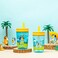 طقم أكواب Zak Designs Bluey Kelso سعة 15 أونصة، غطاء لولبي مانع للتسرب وخالٍ من مادة BPA مع ماصة مصنوع من البلاستيك والسيليكون المتين، حزمة مثالية للأطفال، قطعتان (عبوة من 1).