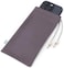 Halsa EMF Protection Phone Sleeve, EMF Blocking Carrying Case, Cell Phone Pouch. High Shielding Efficiency, Fits in Pocket or Purse. Fits Most Phones. 4"x 8" Size. Grey.