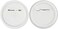 Happizza 200 Sets 58mm (2. 25 inBlank Pin Back Parts for Button Maker Machine, Round Badge Making Supplies - Metal Cover, Plastic Back Cover, Clear FilmBlank Paper.